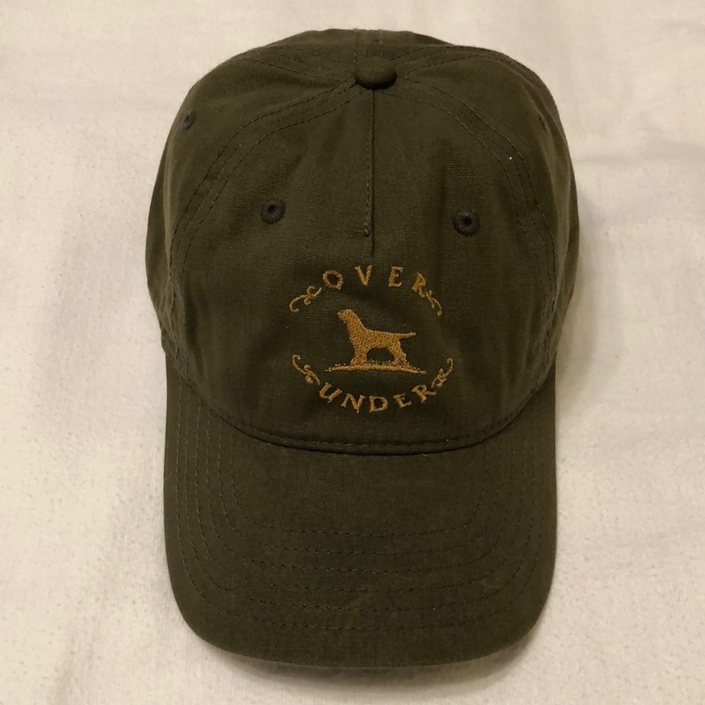Mens new over and under adjustable duck cloth cap.